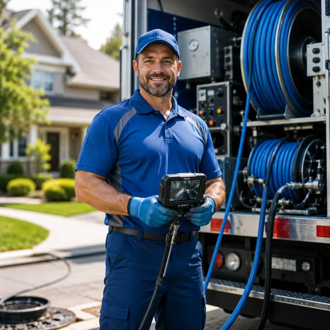 Local outdoor drain cleaning specialists in Marriottsville, MD